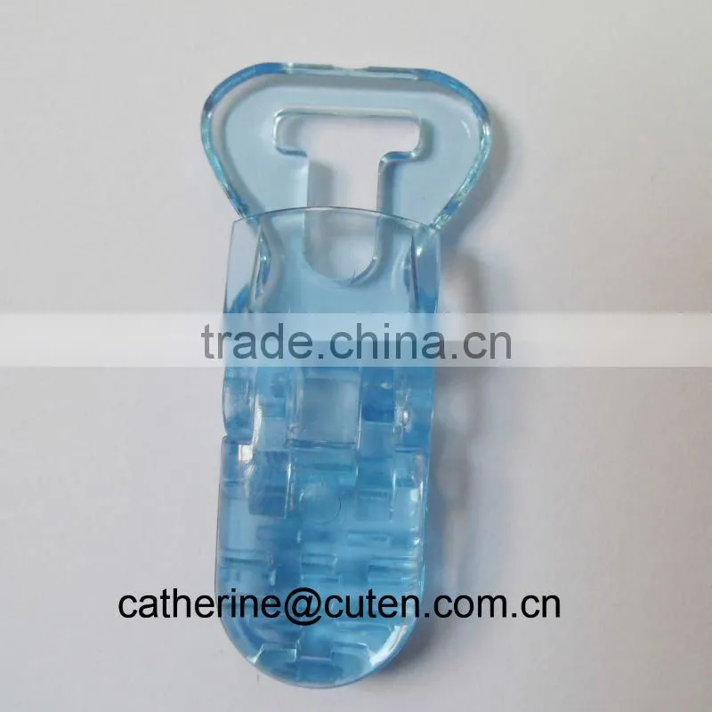 OEM Small Plastic Napkin Clip for Baby's Safe Use