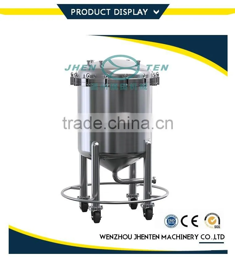 Factory wholesale SS304 SS316 mobile stainless steel storage tank with price