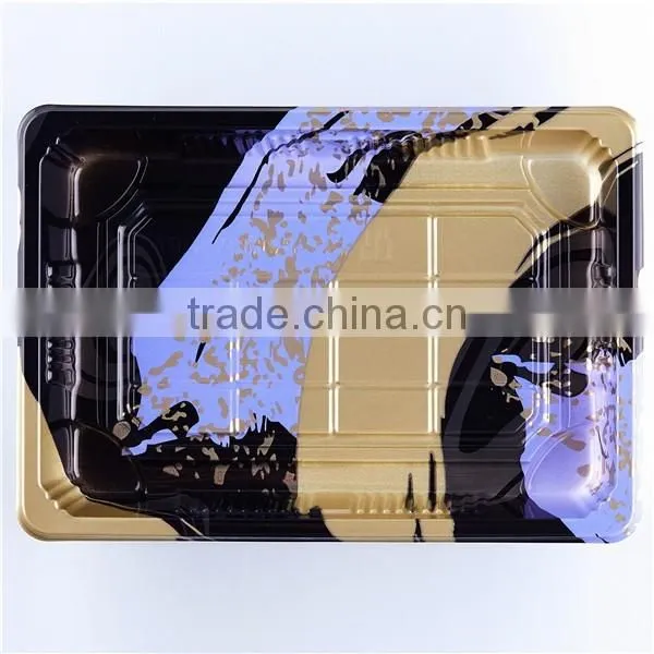 Brightlight color blister packaging plastic sea food tray