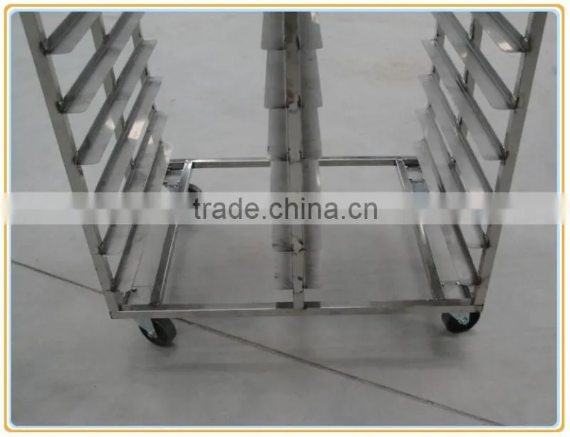 stainless steel bakery bread rack dolly Toast loaf pullman bread Rack