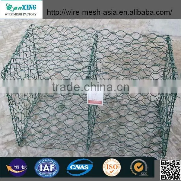 cheap black diamond hdpe extruded net gabion baskets hexagonal wire mesh