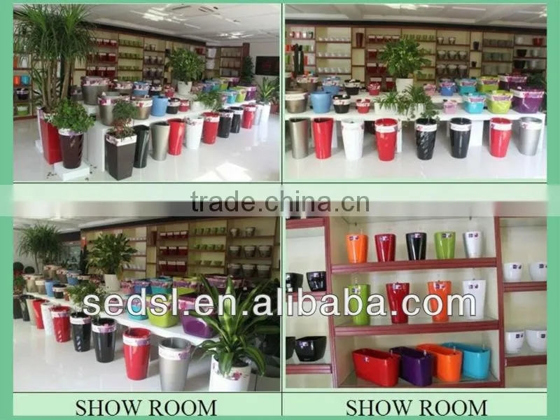 self-watering colorful ABS window box