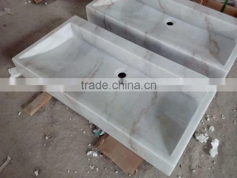 Cheap fashinable white granite kitchen/bathroom sink for hot sale