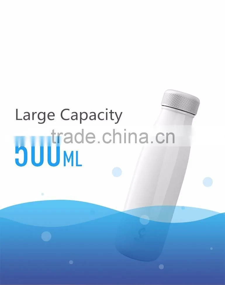 Intelligent water cup Creative outdoor sports water bottle Business gifts customized vacuum cup
