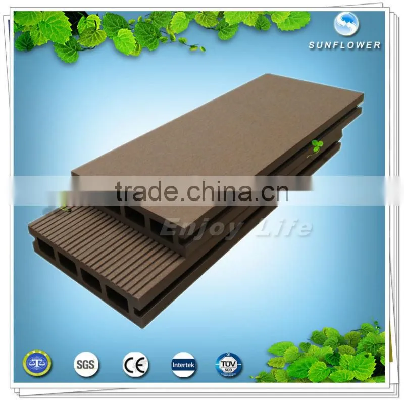 Huzhou 2013 pop up anti-slip marine wpc decking
