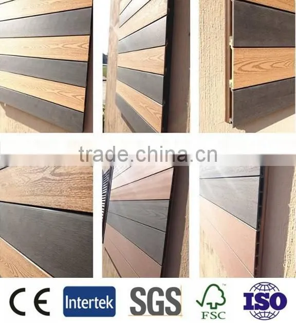 European standard cheap wpc wall panel, wood composite panel exterior, eco-friendly decorative material