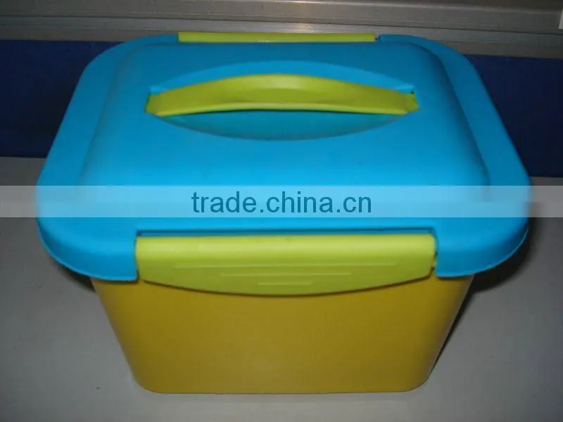 19.5cmx15cmx12.8cm plastic rectangular storage tool box set