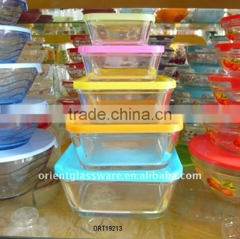 High quality clear glass on glass bowl wholesale