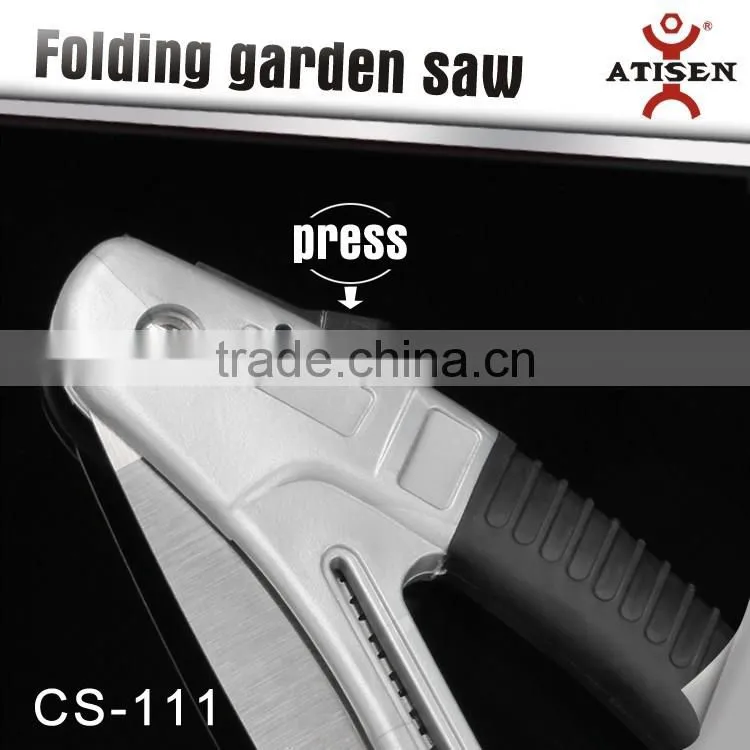 Hot Sale Folding Garden Saw 65 Manganese Steel Household Hand Tools with Antiskid Handle