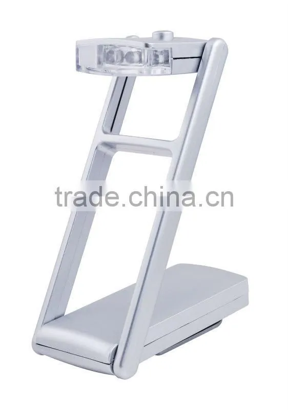 3 led foldable book light