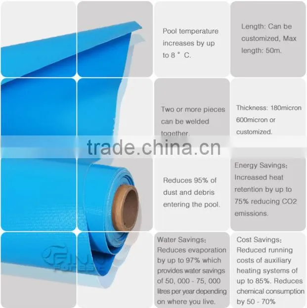 Swimming pool plastic waterproof vinyl pool PVC liner