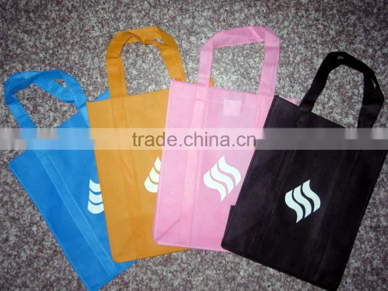Wholesale Cheap Reusable 100gsm Nonwoven Shopping Grocery Bags