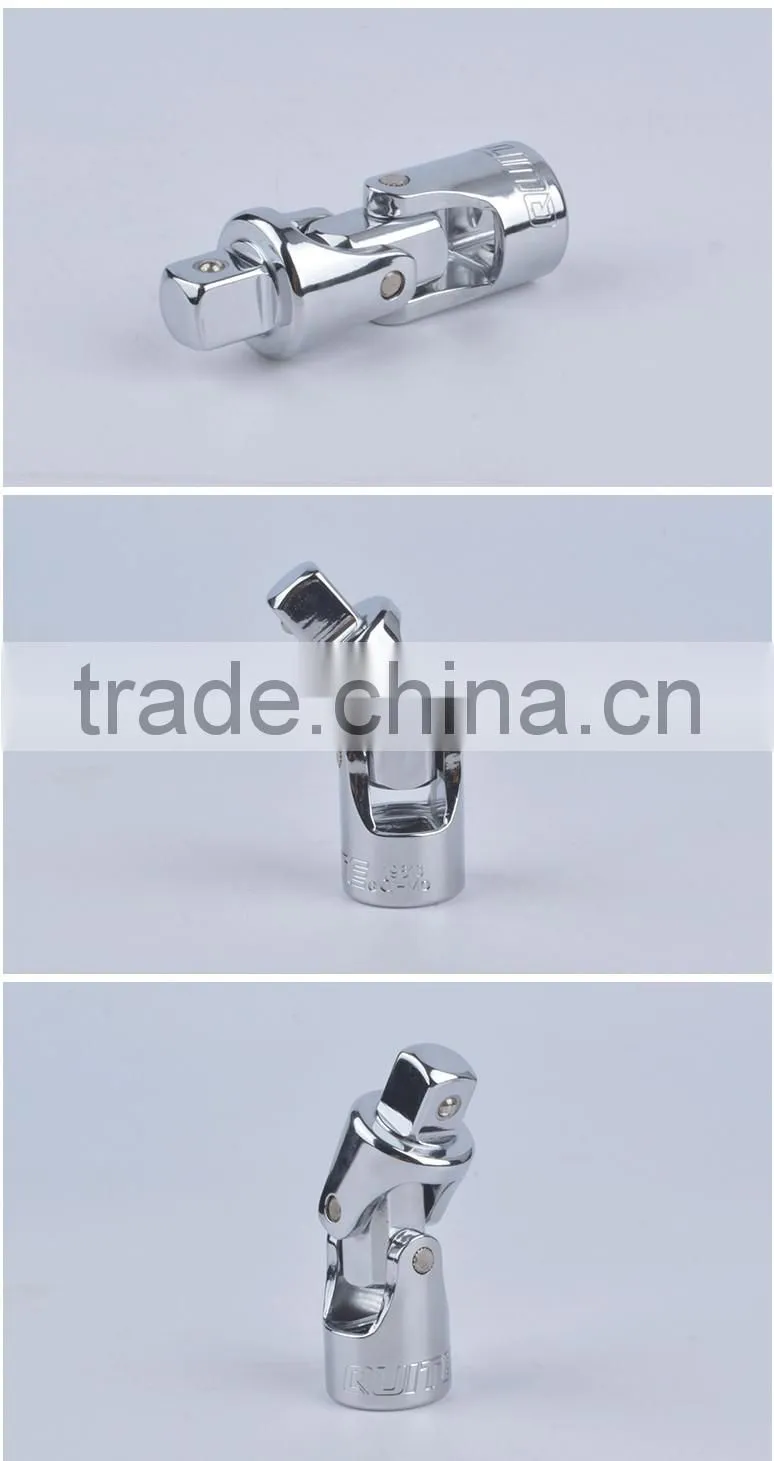 Mirror surface CR-V 3/4" universal joint ,polishing CR-V universal joint,1/2" universal joint