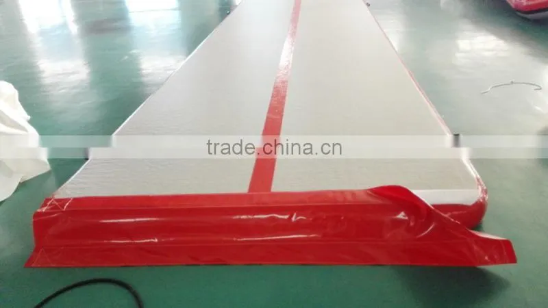 DWF material of inflatable air tumble track inflatable air track for sale