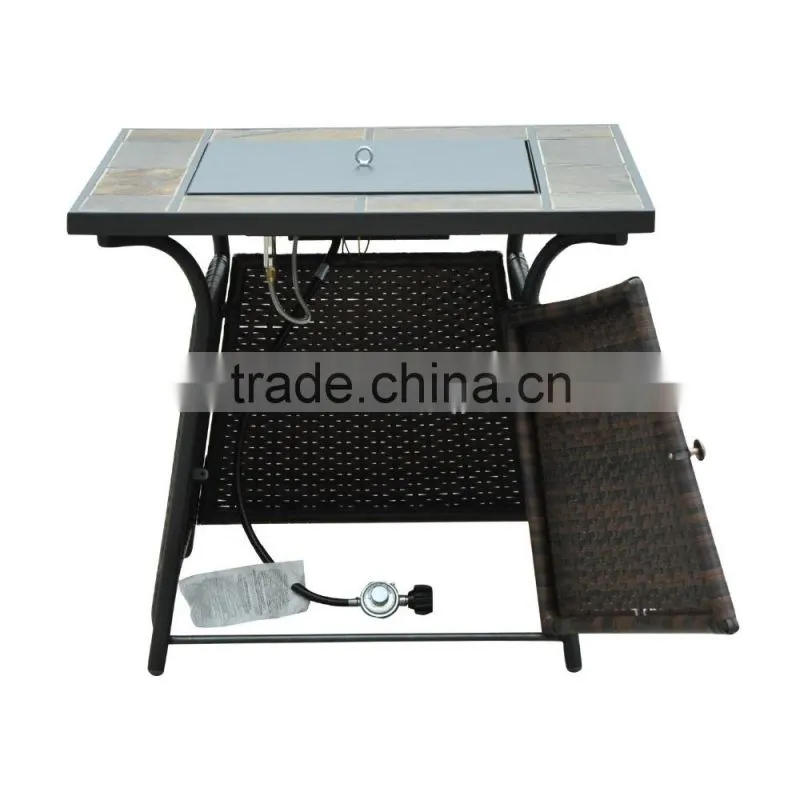 Top rated deluxe outdoor trolley GAS BBQ grill