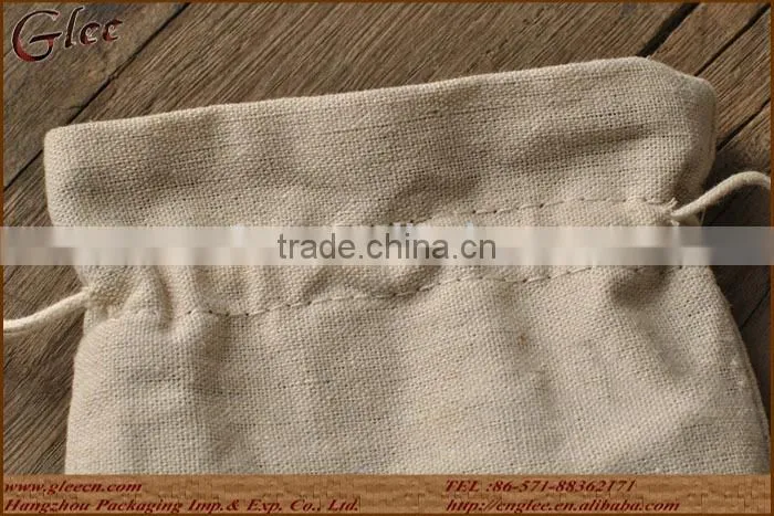 Cheap Tea storage bag fabric drawstring bag