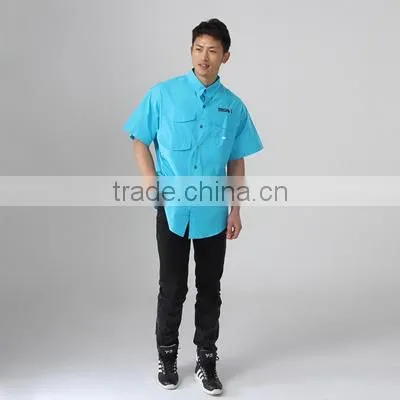 ZX quick dry fishing shirts/fishing shirts custom-made/polyester long sleeve quick dry fishing shirts