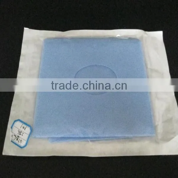 Adhesive aperture drape(excentered)