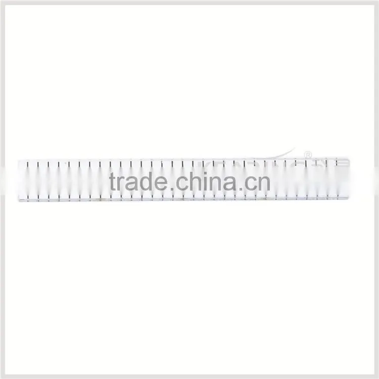 OEM Luxury clear acrylic ruler, creative grids quilting ruler ( 4'' * 1/2'' ) # KPR4005