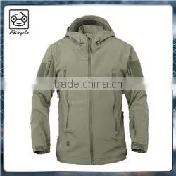 Hot sale warm fleece jacket waterproof softshell