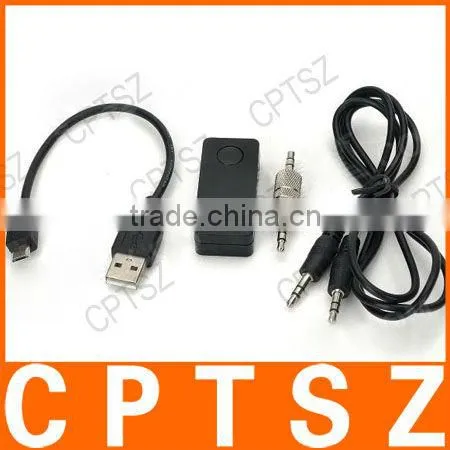 LXB3505 Car Bluetooth V3.0 Music Receiver w/ Stereo Output / Handsfree - Black