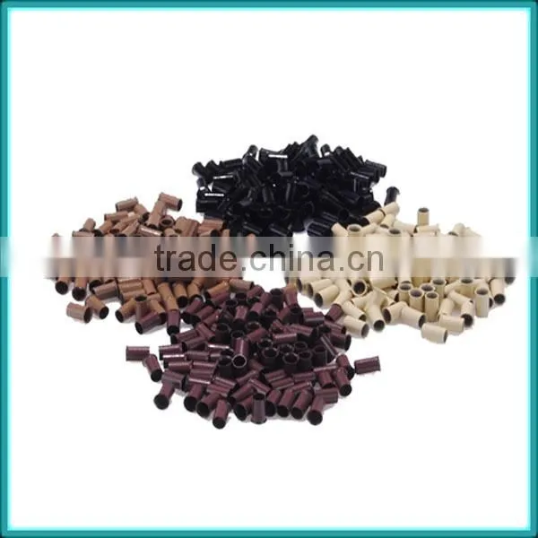 www.china.cn hair extension tool screw metal micro ring/micro beads for hair extension