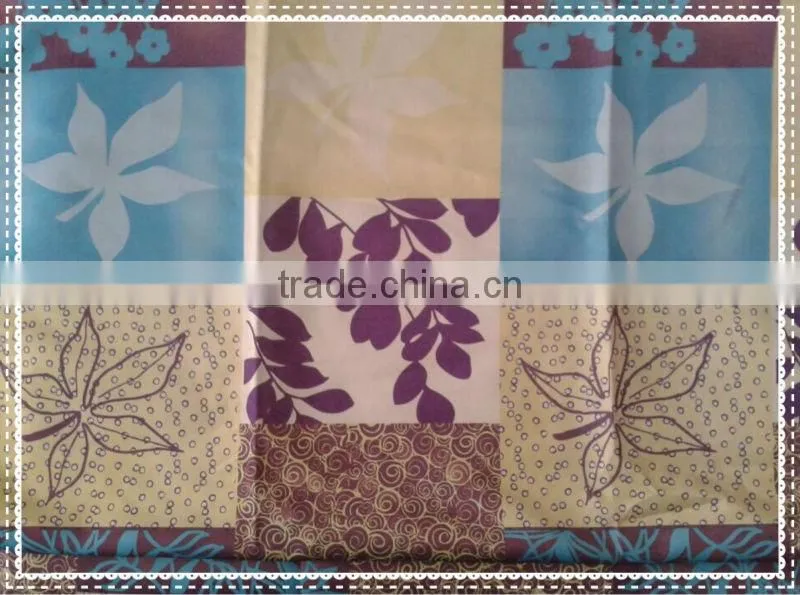 100% polyester Permanent Flame-Retardant Printed Fabric for bedding