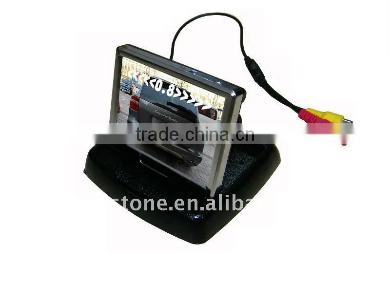 3.5 inch flip-open TFT monitor