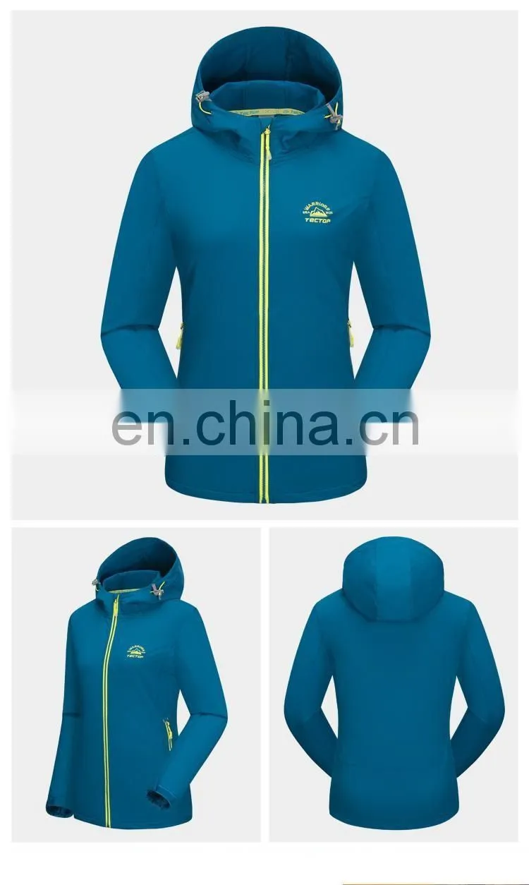 High quality sports quick-drying coat windproof jacket for women