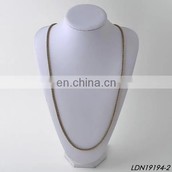 Fancy thick chain magnet clasp bracelets and necklaces set