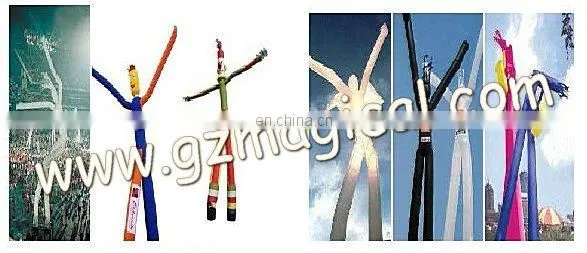 yellow color smile-face inflatable air dancer