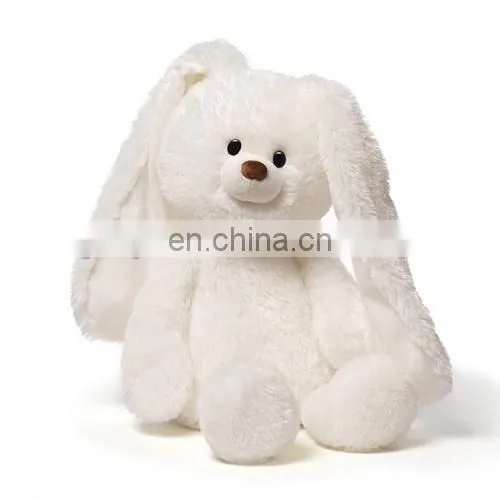 Wholesale factory supply OEM white rabbit plush toys