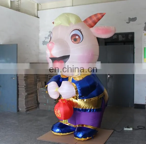 inflatable lucky cat cash booth for amusement