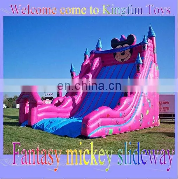 Giant train inflatable obstacle course for kdis/adult