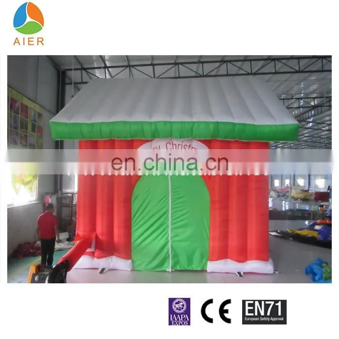 3x3m Christmas decoration inflatable christmas House For sale