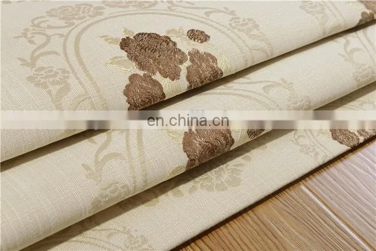 Feitex Textile Wall Paper Seamless Wall Covering High Quality Jacquard Wallpaper