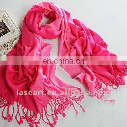 pink big viscose muffler for lady