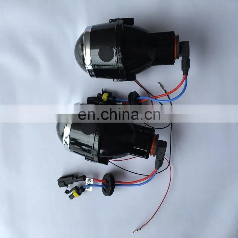 12V 35W 3 inch bi xenon fog lamp projector lens high low bean fog light lens