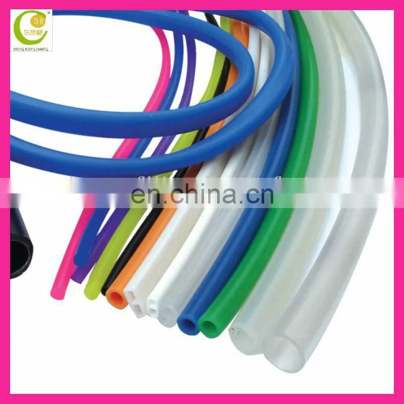 100% pure silicone rubber material silicone oil/fuel/air vacuum hose/line/pipe/tube by foot/feet