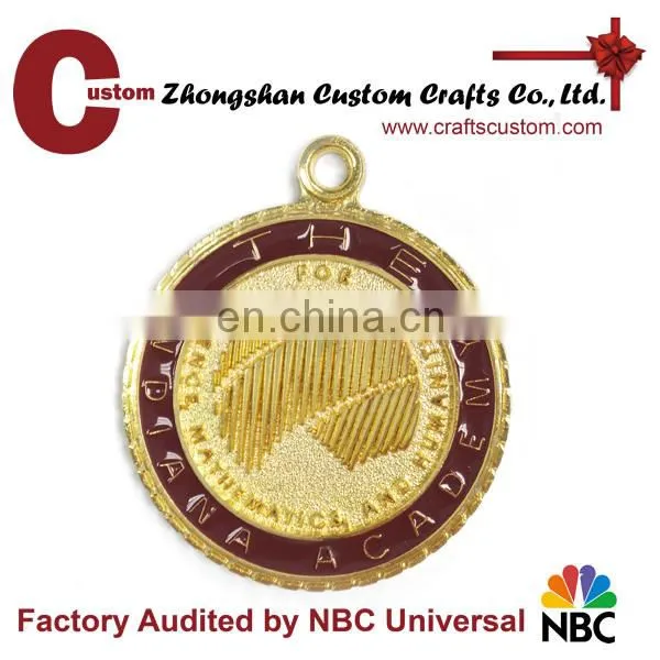 Wholesale High Quality Custom Sports Award Gold Medal Athletics