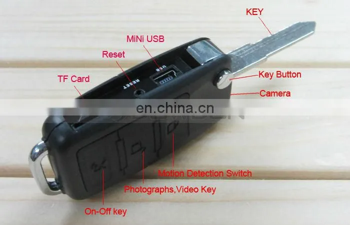Mini Camera Key Chain 818 with Full HD 720p High Resolution
