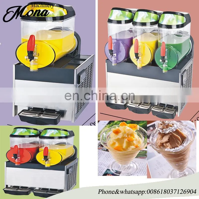 12Lx2 Commercial Frozen Drink Machine/Slush Ice Cream Machine/Industrial Slush Machine