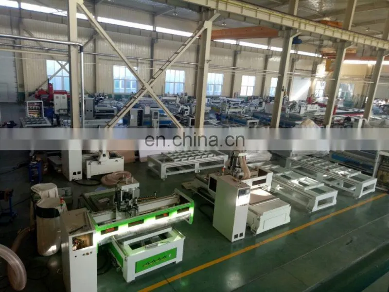 Furniture making 4 axis cnc router for wood with auto tool changer magazine