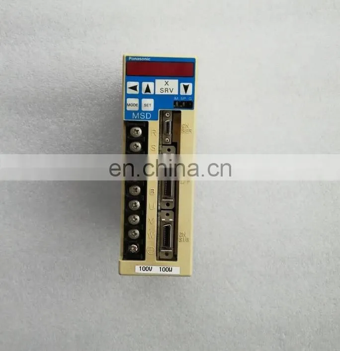 Original Panasonic MSD011A1X05 AC Servo Motor Drive