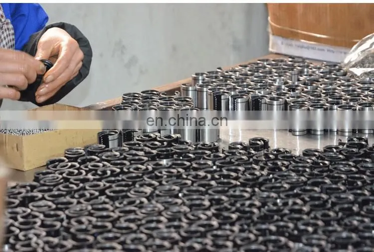 Free Sample ODM LM20UU 15mm 16mm 18mm 25mm 30mm 40mm 50mm linear bearings sliding bearings