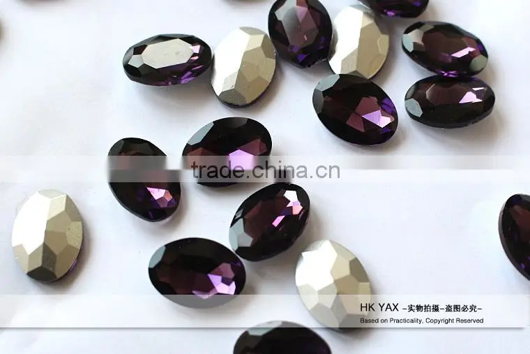 0620L Rhinestone glass large stone,large stone glass,large glass stone