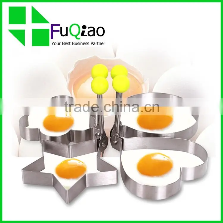 Popular round fried egg rings Stainless steel fried egg mould pancake cooking mould mold ring