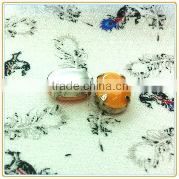 Fancy candy color claw crystal acrylic stone