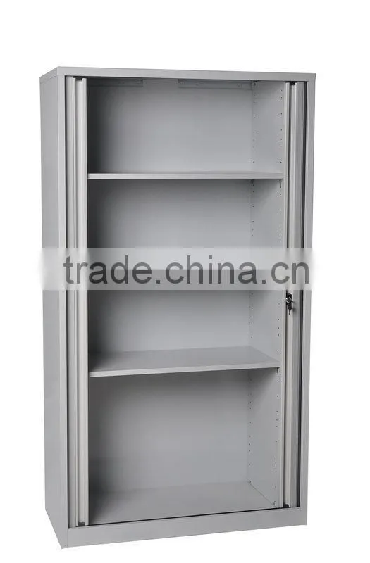 Luoyang high quality slats tambour sliding door cabinet