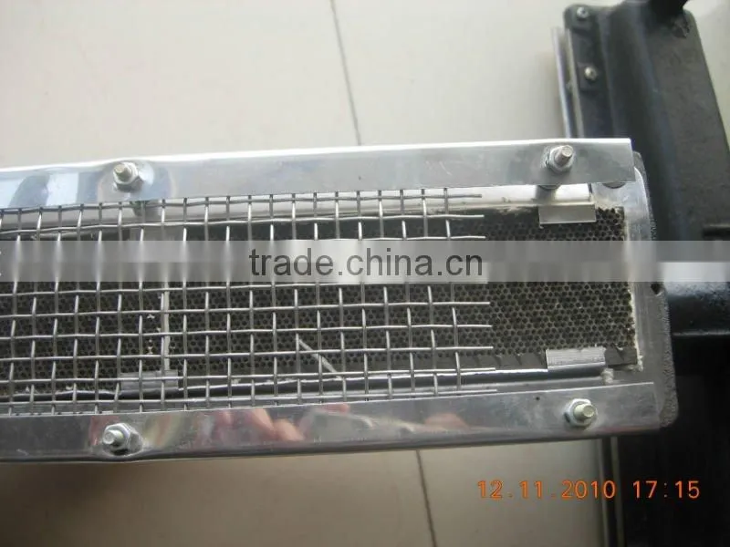 infrared catalytic ceramic plate cast iron gas burner for industrial oven for cakes (HD 61)